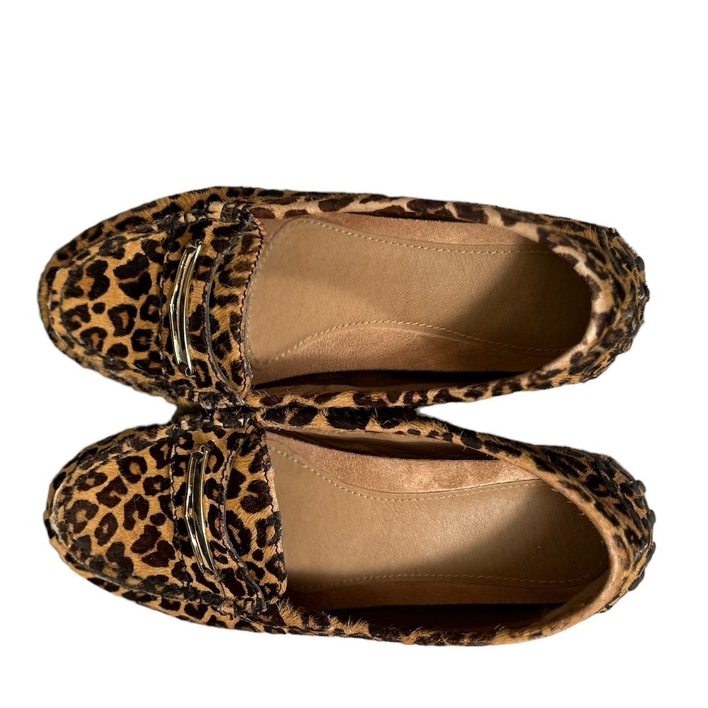 |Vionic| Women’s Animal Print Calf Hair Slip-On Loafers Size 6